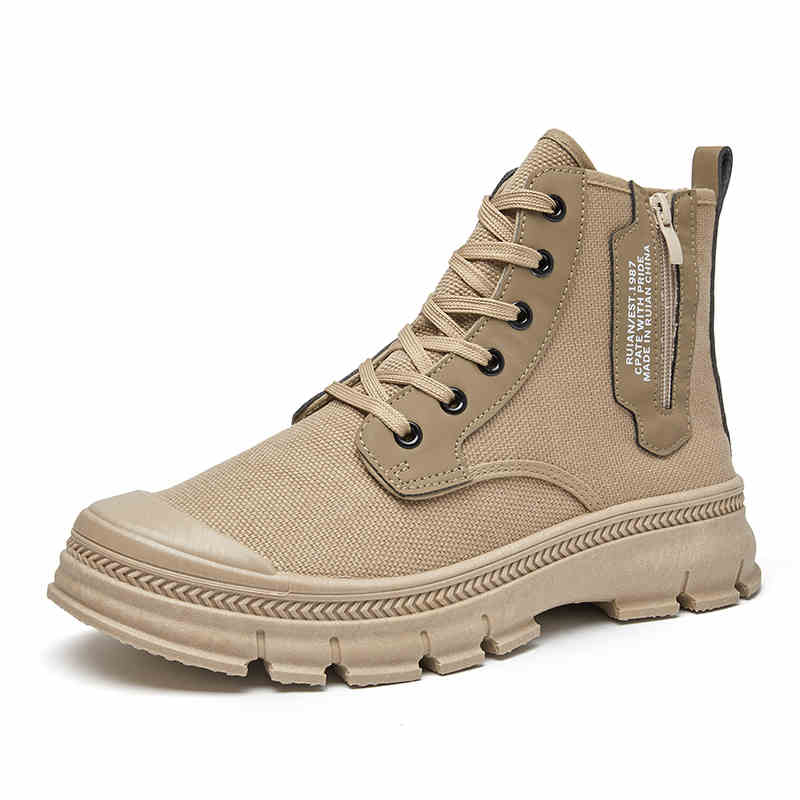 Discover the Ultimate Hiking Experience with Our Men's Side Zipper High-Top Hiking Boots